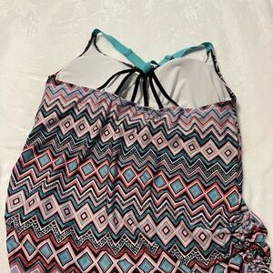 Geometric Patterned Bikini - Multicolor